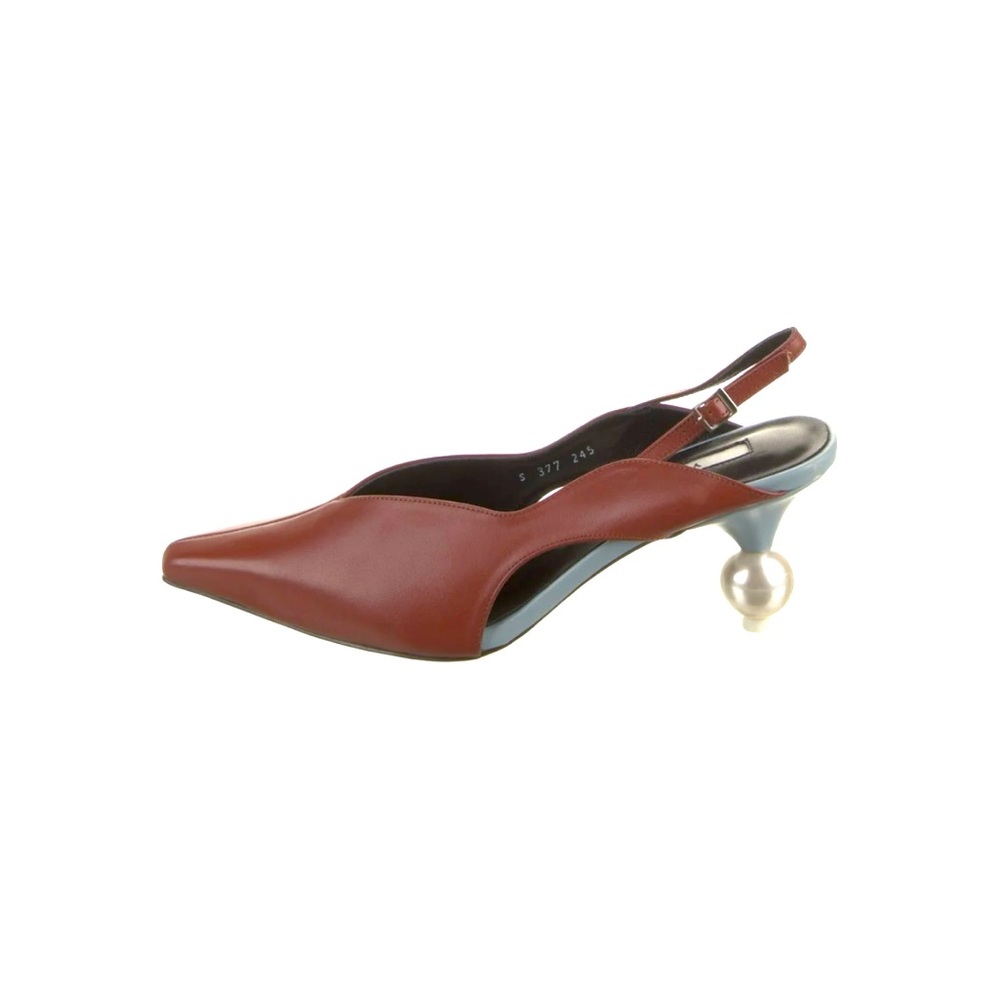 Yuul Yie Leather Slingback Pumps